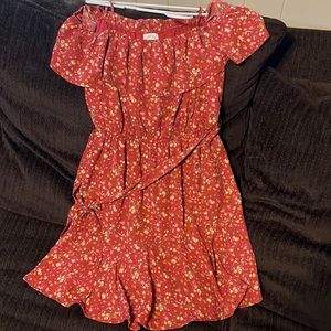 Francesca’s. Beautiful dress.